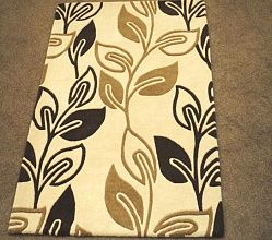 Ковер в стиле Прованс Retro Flower Brown
